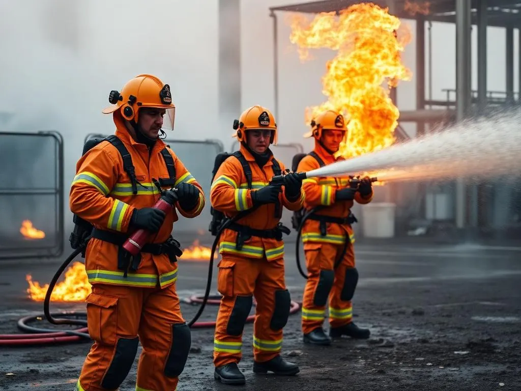 Combate a princípios de incêndio